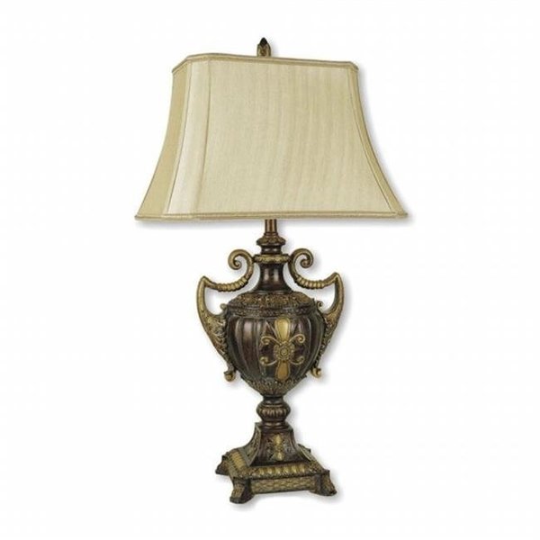 Cling 30   Urn-Shape Table Lamp - Antique Gold CL106066
